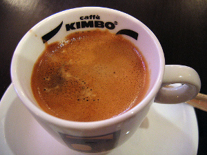 Caff� kimbo IN TAZZA espresso tazzina